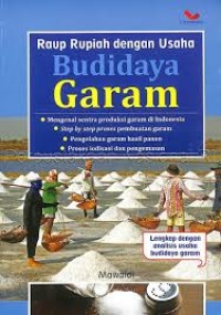 Image of Raup Rupiah Dengan Usaha Budidaya Garam